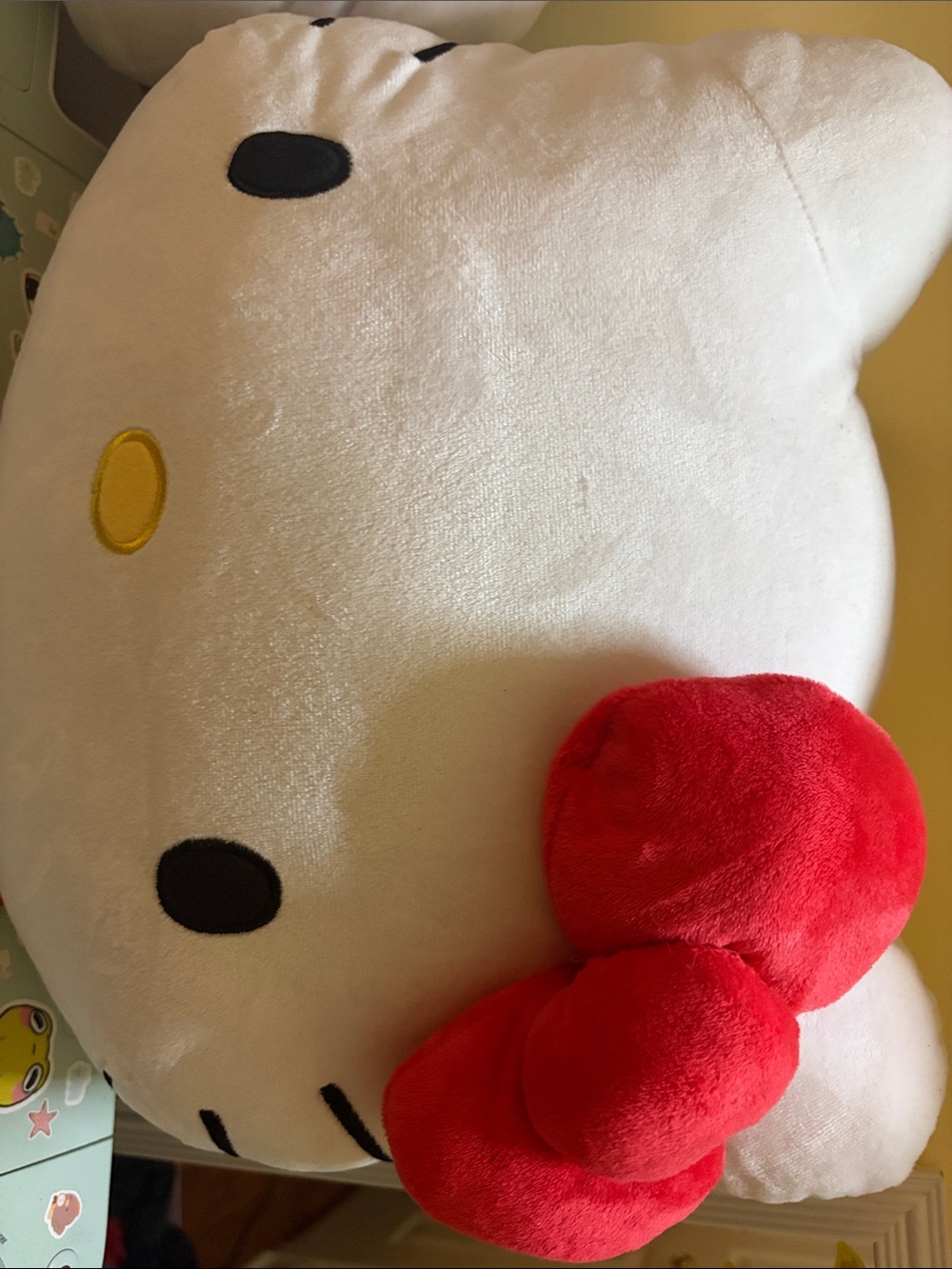 Hello Kitty Kids Plush Bedding Cuddle and Decorative Pillow Buddy, Sanrio
